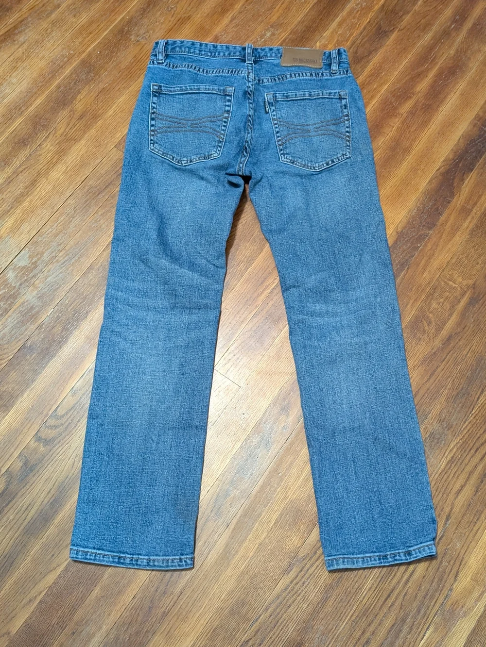 ROCK & ROLL Jean Mens 30x30 Blue Stretch HOOEY Revolver Straight Cowboy Denim
